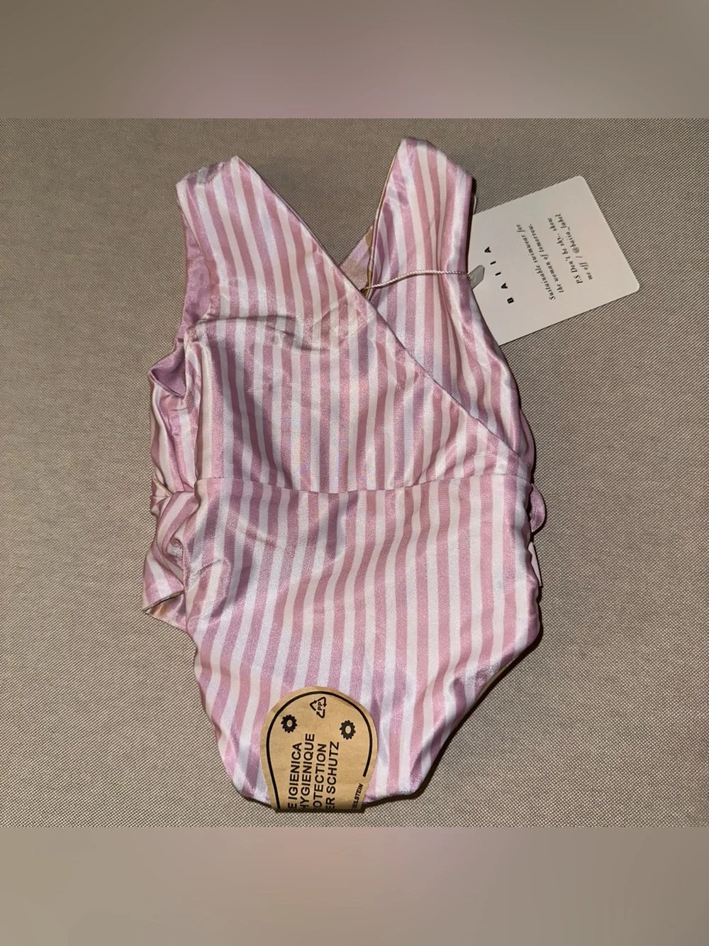 🆕 NWT BAIIA Infant Bermuda Wrap Swimsuit